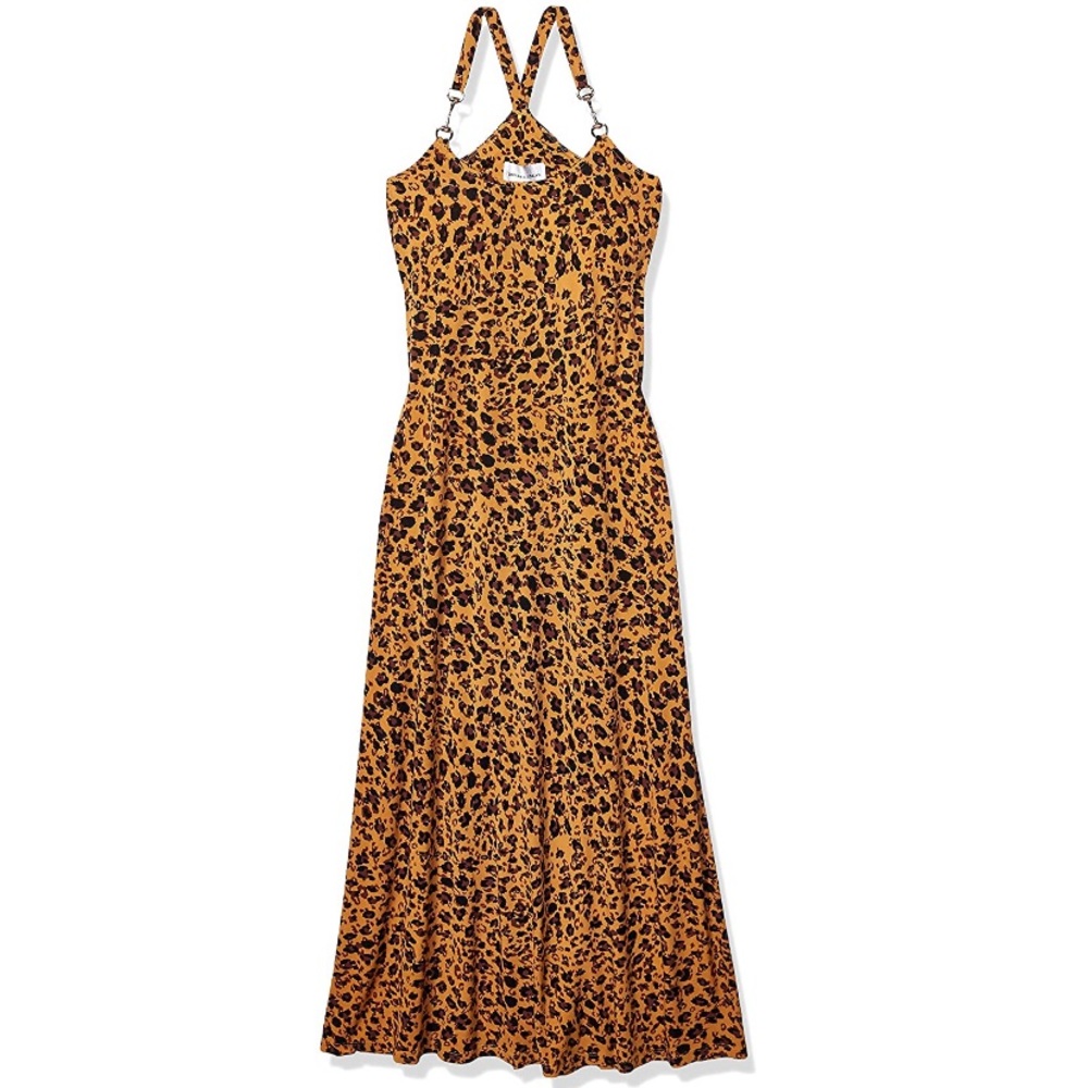 Donna Morgan Leopard Print Jersey Maxi Dress - Picture 8 of 10